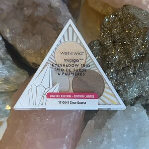 Wet n Wild Crystal Cavern Eyeshadow Trio Clear Quartz